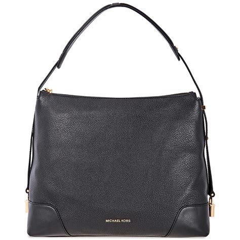 crosby large pebbled leather shoulder bag michael kors|Crosby Large Pebbled Leather Shoulder Bag .